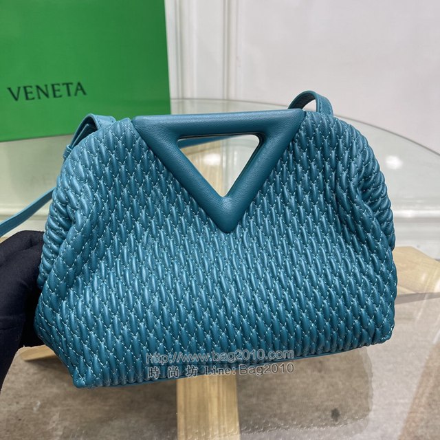 Bottega veneta高端女包 8546B BV寶緹嘉2021包包最新triangle倒三角手提單肩斜挎包三角包  gxz1249